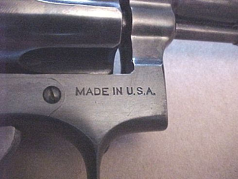 Revolver markings