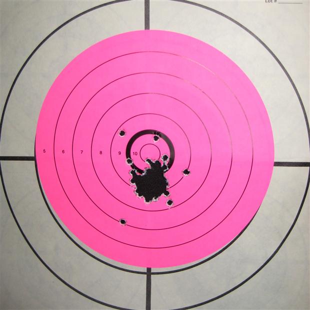 22LR Glock target