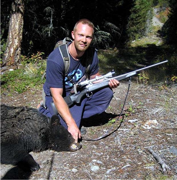 Steve with bear