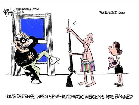 Banning Semi-Auto Weapons