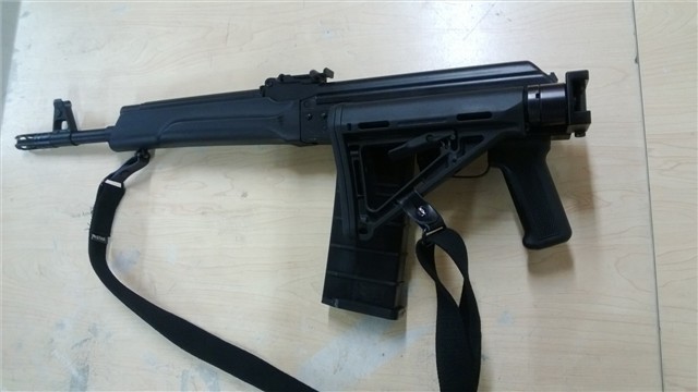 Saiga 308 Folded