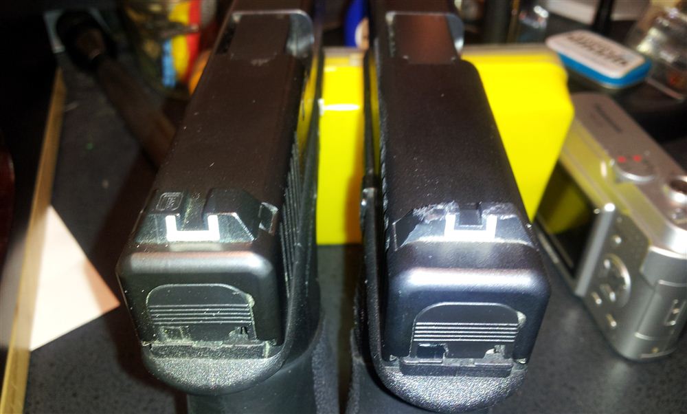 Glock Rear Sights