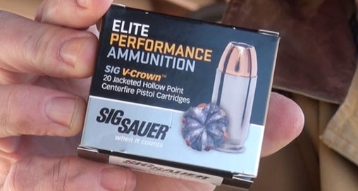 Sig Sauer Ammo