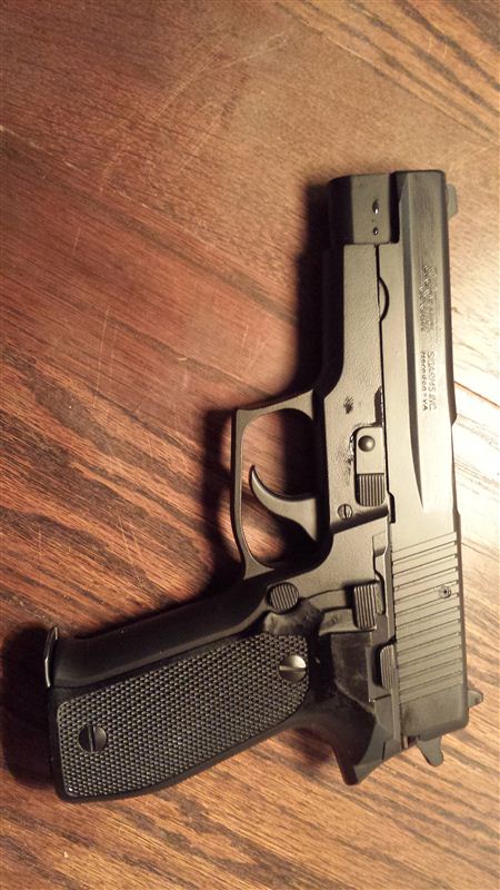 SIG P226 Left Side 