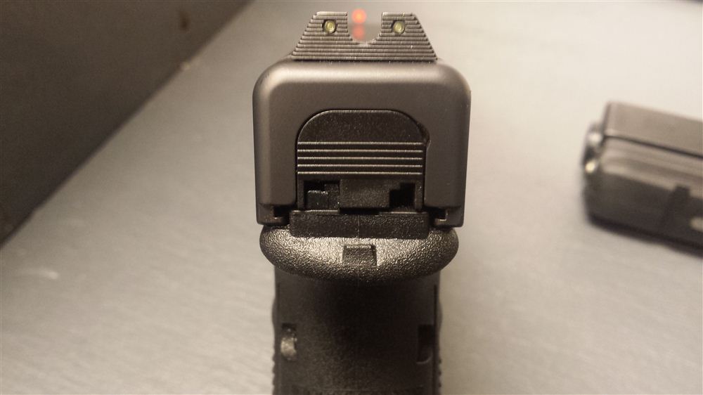 HD night sights on Glock 29 Gen 4