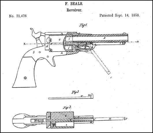 Beals Patent 1858