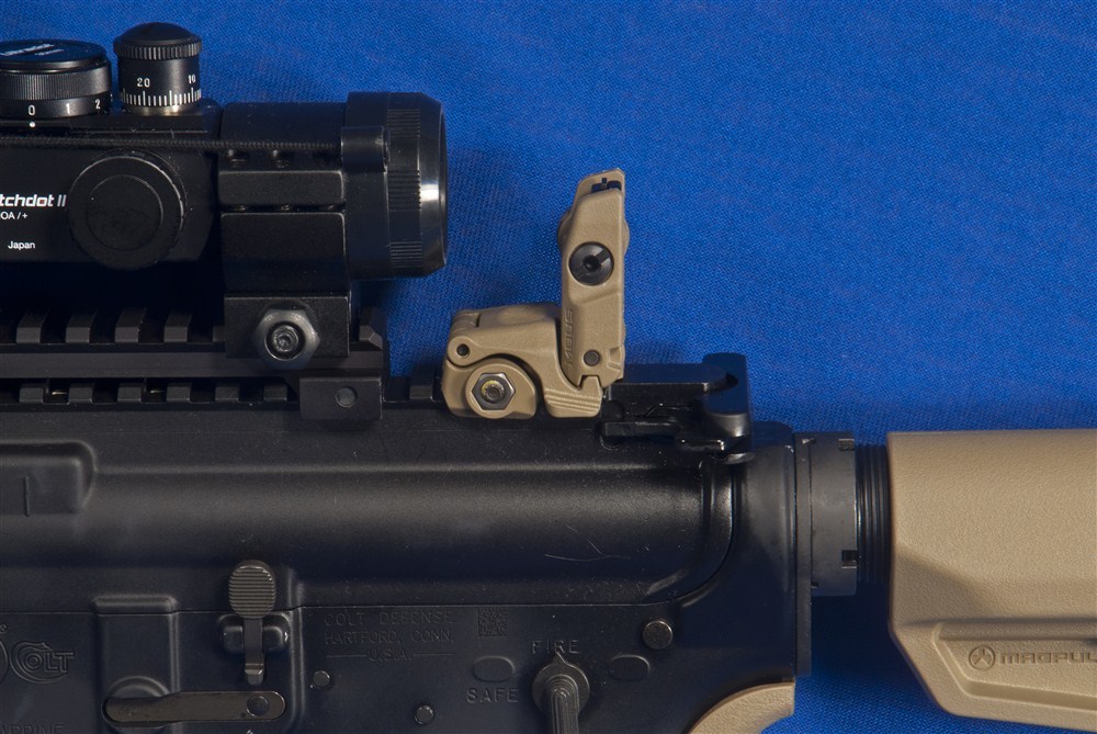 Magpul backup rear sight