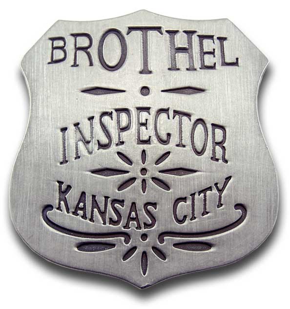 Brothel Inspector Badge