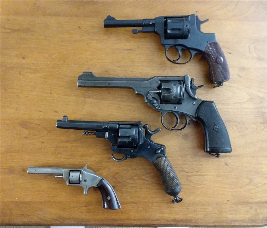 Old revolvers