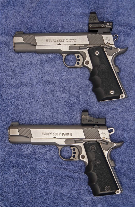 Colt 9mm and .45ACP