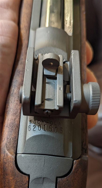 M1 Carbine markings