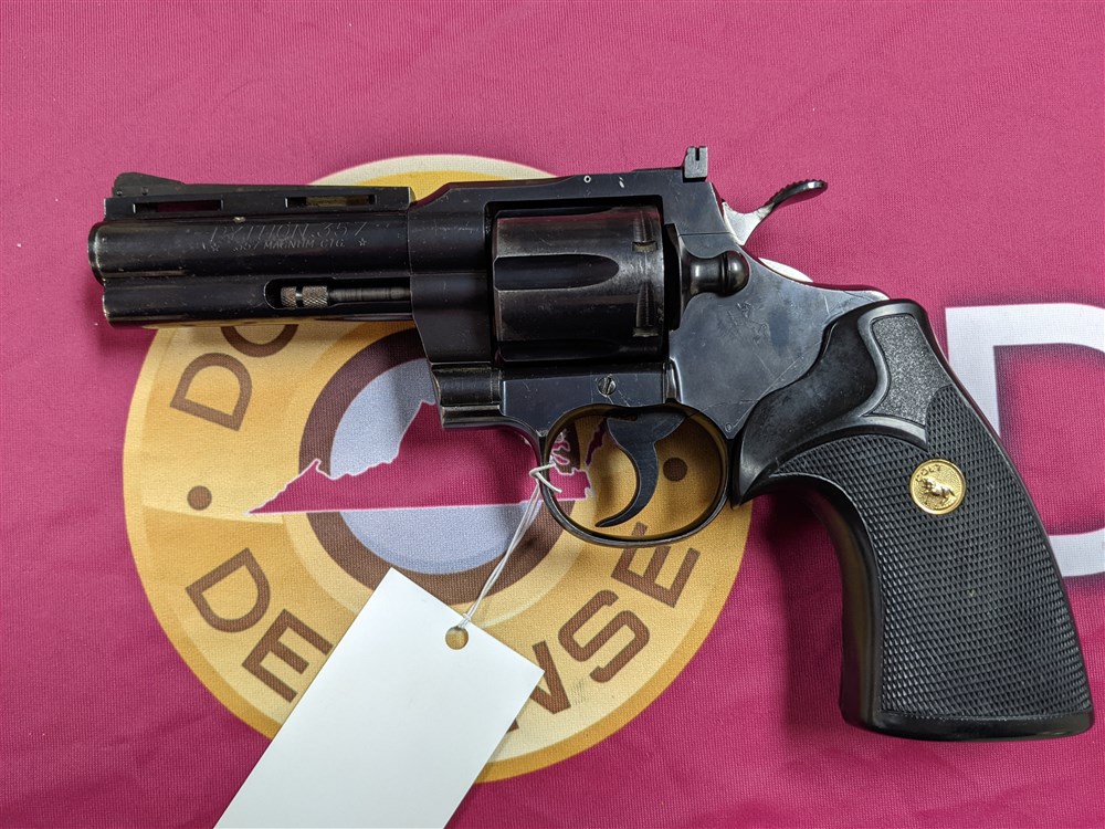 Colt 357 with Python Barrel