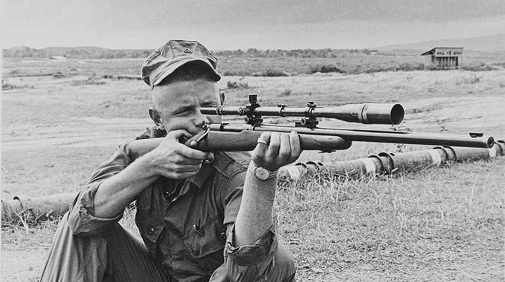 Marine Sniper In Vietnam