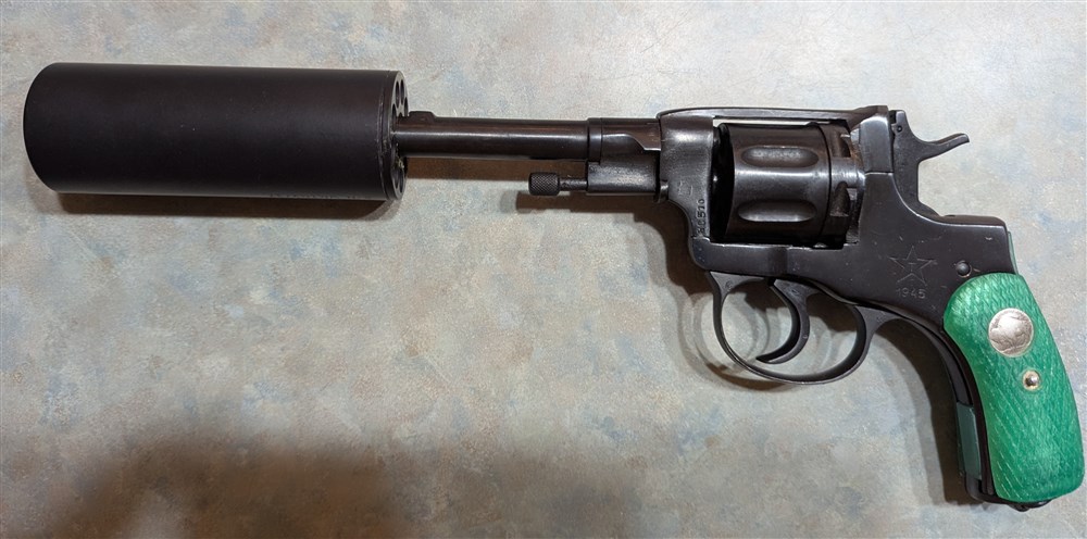 Nagant Revolver suppressed