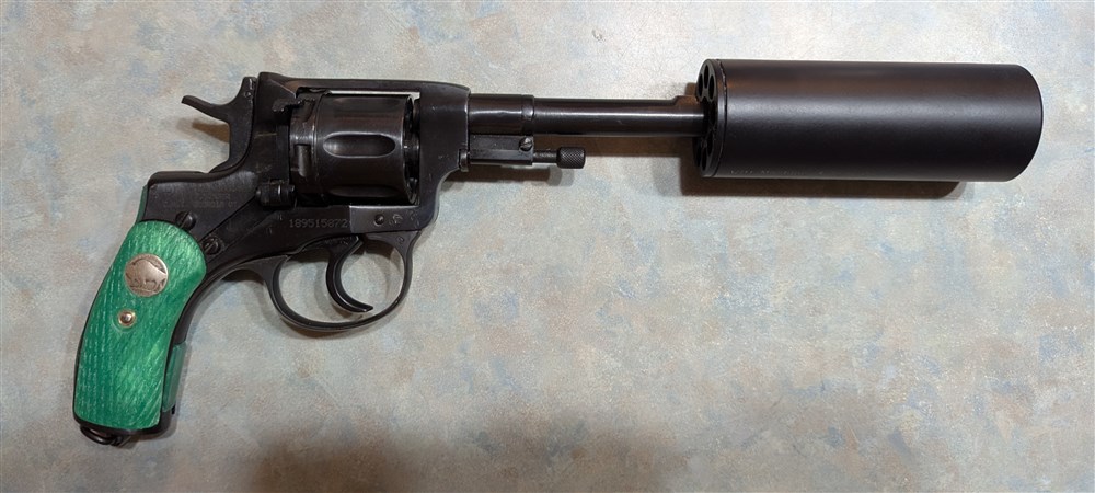 Suppressed Nagant