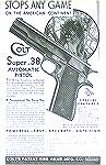 Interesting approach by Colt to sell the 1911A1 in .38 Super as a hunting handgun.