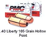 40 Liberty?  Was this something PMC ever actually made?  Is it just the .40S&W under another name?