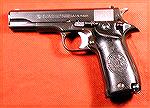 This is a Spanish Air Force issue Star Model S 1941 pistol with the crest, it came with the original box, two magazines, and a cleaning rod.  It''s a locked breech in .380, feels nice in the hand.  It