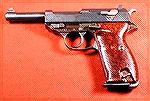 The "other" German WWII pistol, the P38.  This one is an ac45 late war model.