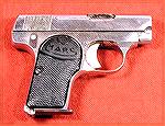 Yet another little .25ACP pocket pistol, a MARS made by Kohout and Company.  I could kill a lot of mice with all of them that I have!
