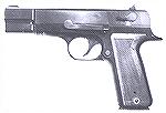NAACO (North American Arms Corporation of Canada) built this large, Hi-Power-like .45 pistol.
