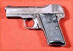 Another unusual little German pistol, the Stenda.  Not a lot of information on these around.