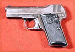 Another unusual little German pistol, the Stenda.  Not a lot of information on these around.