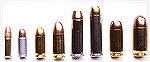 This pic shows why 9mm is considered minimum for self defense.

22, 25, 32, 9mm, 38, 357, 40, 45.