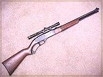 My Winchester model 250 .22cal lever-action rifle, which were produced from 1967 to 1974. 