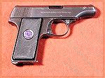 Here''s a slightly larger Walther Pocket Pistol, made to compete with the Colt 1908 before the war interrupted shipments.Walther Model 8John Will