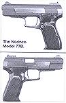 Norinco 77B--the slide is retracted via the front of the trigger guard.