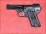 The Steyr Model 1908 in .7.65mm.  This is an interesting design, a tip-up barrel in a gun this size.Steyr 1908John Will