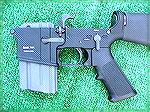 Dlask AR-15 lower receiver, with DPMS lower parts kit installed. The buttstock is a Colt A2, and the magazine is a Colt 20rnd blocked to the Canadian maximum of 5rnds.

Mike Davies