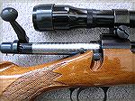 Closeup of a Remington 700 ADL''s action, chambered in .308calRem 700 ADL actionMike Davies