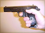 My Norinco Tokarev in my hand...at last, a sensibly-sized pistol.

Norinco Tokarev
Mike Davies