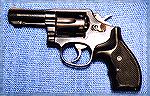 This was the last revolver used by the FBI as regular issue.

S&W Model 13, 3"
Herb Schlossberg