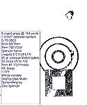 5-shot group with 6mm BR6mm BR 104 yd GroupDale Mullin