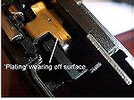 Surface wear to "plating" of my G35's connector