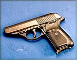 This is an unusal P230. Discontinued commerically in 1996 for the improved P232, this P230 was nevertheless built in 2000. It also has a thumb safety, which commercial P230s and P232s do not have. Fin