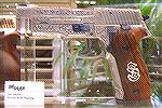 Custom Sig P-226 "Majesty" pistol shown at Nurnburg Show.