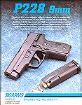 1997 print ad for the SIG P228 9mm pistol.