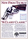 Print ad for the short-lived Taurus Model 431 in .44 Special, circa 1992-93.