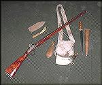 hudson bay trade musket, made ever part on it is a 20 ga. stock is of alder