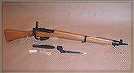 An original, unissued/unfired No4Mk2 rifle & bayonet.