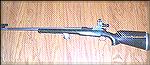 My Remington 700 in 22/250 Ackley Improved, with Kreiger 1-7.7 twist fluted barrel, and PNW micrometer rear sight (and Redfield front globe type sight), Jewell 2 stage trigger, and  McMillan's baker s