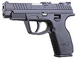 The CZ 100 B is the "light weight" version of CZ's popular 75B pistol. Its construction and look suggests comparisons to the Glock 17/22.