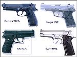 Arguably the four most popular Wondernines at the end of the 20th Century.

What's a wondernine?  A term coined by the late gun writer Robert Shimek which identifies a semi-automatic pistol in 9mm c