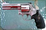 Smith and Wesson model 686. All steel .357 Magnum "L" frame.