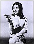 Poster of Diana Rigg as Mrs. Emma Peel in "The Avengers".