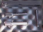 Springfield XD in .40 S&W with a Bar-sto drop-in 9mm barrel (Stainless)
